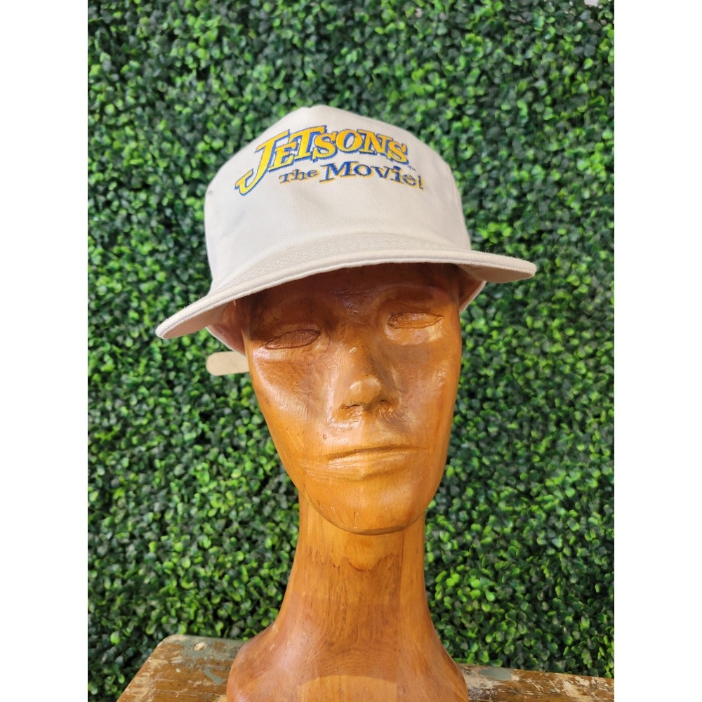 vtg 80s JETSONS THE MOVIE Hat // comic throwback strapback retro vintage cap